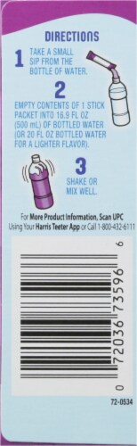Harris Teeter™ Wildberry Vitamin Drink Mix (10 Packets) Perspective: left