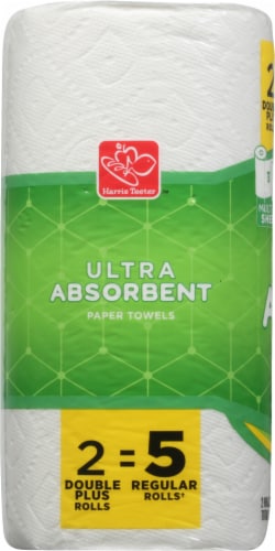 Harris Teeter Ultra Absorbent Paper Towels – 2 Rolls