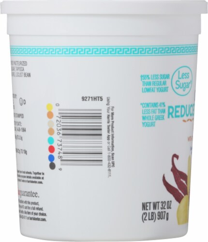 Harris Teeter™ Greek Vanilla Yogurt Perspective: left