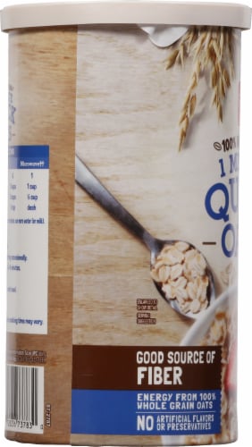 Harris Teeter™ 100% Whole Grain 1 Minute Quick Oats Perspective: left