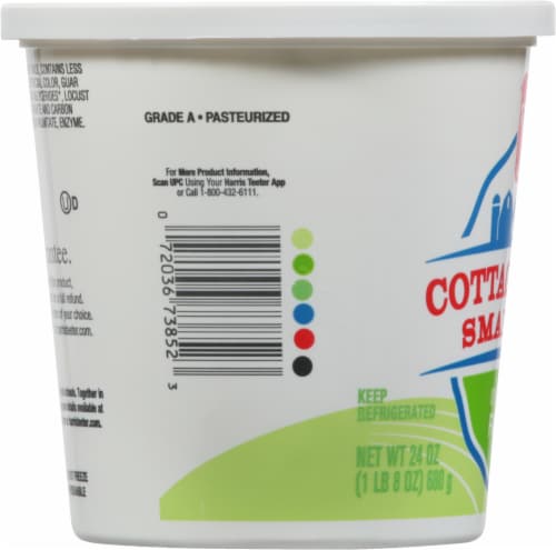 Harris Teeter™ Fat Free Small Curd Cottage Cheese Perspective: left