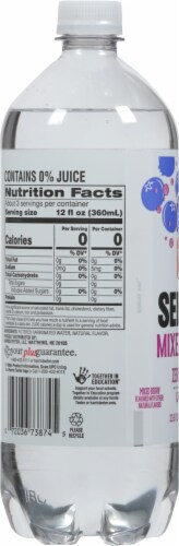 Harris Teeter™ Caffine Free Zero Calories Mixed Berry Seltzer Perspective: left