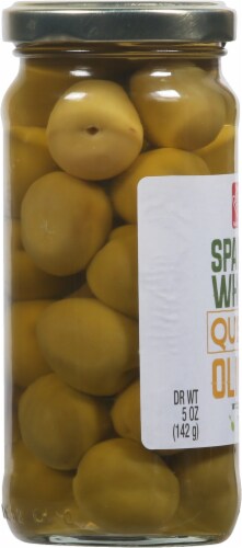 Spanish Whole Queen Olives Perspective: left