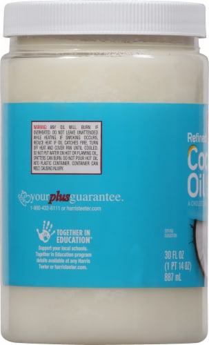 Harris Teeter™ Refined Coconut Oil Perspective: left