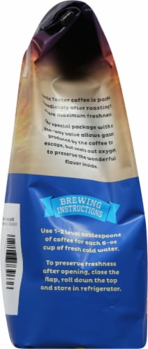Harris Teeter Decaf House Blend Dark Roast Ground Coffee Perspective: left