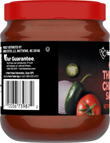 Harris Teeter® Hot Thick & Chunky Salsa Perspective: left
