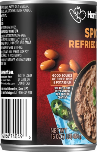 Harris Teeter™ Spicy Refried Beans Perspective: left