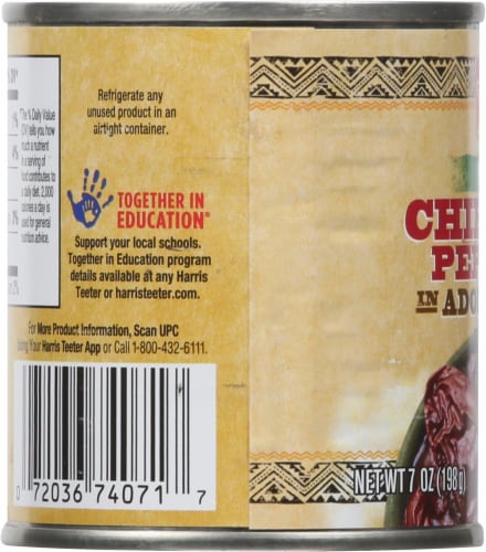 Harris Teeter™  Mild Chipotle Peppers in Adobo Sauce Perspective: left