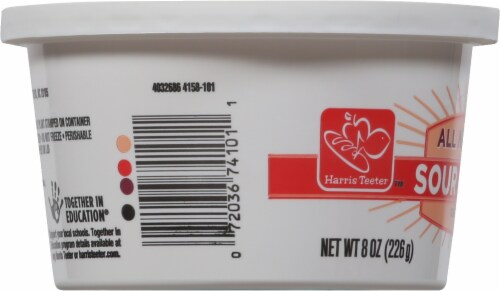 Harris Teeter™ All Natural Sour Cream Grade A Perspective: left