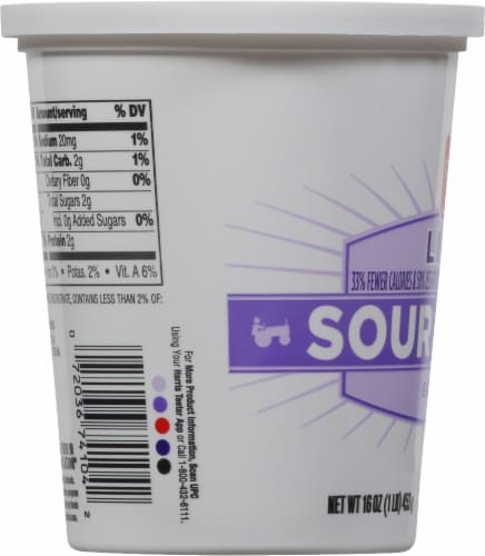 Harris Teeter™ Light Sour Cream Grade A Perspective: left