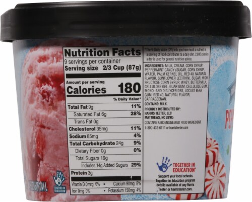 Harris Teeter™ Parlor Creations Peppermint Ice Cream Perspective: left