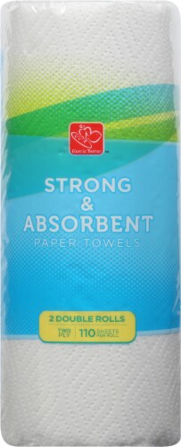 Harris Teeter™ Strong & Absorbent Paper Towels Double Rolls Perspective: left