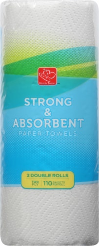 Harris Teeter™ Strong & Absorbent Paper Towels Double Rolls Perspective: left