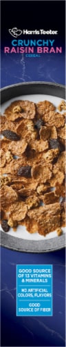 Harris Teeter Crunchy Raisin Bran Cereal Perspective: left