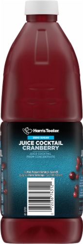 Harris Teeter® Zero Sugar Cranberry Cocktail Juice Perspective: left
