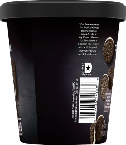 Harris Teeter® Cookies & Cream Premium Ice Cream Perspective: left