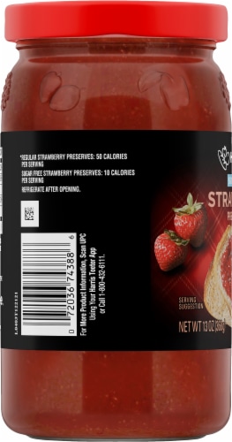 Harris Teeter® Sugar Free Strawberry Preserves Perspective: left