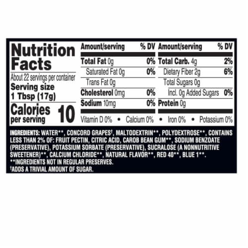 Harris Teeter® Sugar Free Grape Preserves Perspective: left