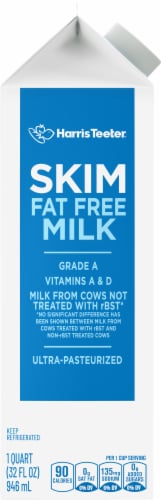 Harris Teeter® Fat Free Skim Milk Perspective: left