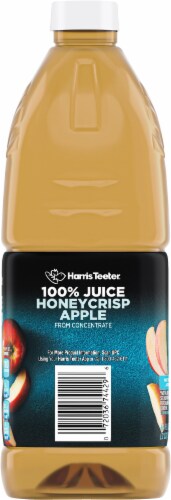 Harris Teeter 100% Honeycrisp Apple Juice Perspective: left