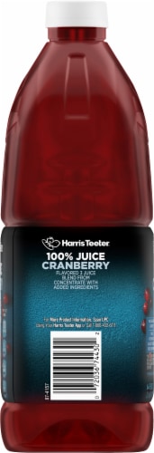 Harris Teeter® 100% Cranberry Juice Perspective: left