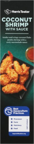 Harris Teeter® Jumbo Coconut Shrimp with Sauce Perspective: left