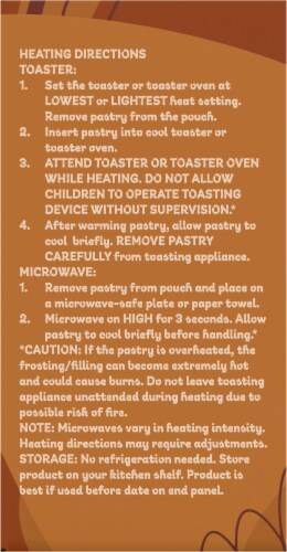 Harris Teeter Brown Sugar Cinnamon Toaster Pastries Perspective: left
