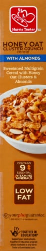 Harris Teeter® Honey Oat Cluster Crunch with Almonds Cereal Perspective: left