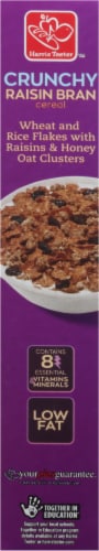 Harris Teeter™ Crunchy Raisin Bran Cereal Perspective: left