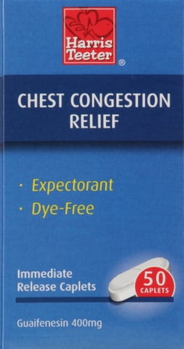 Harris Teeter™ Chest Congestion Relief 400mg Caplets Perspective: left