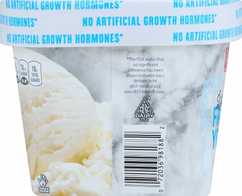 Harris Teeter™ Fat Free Vanilla Frozen Yogurt Perspective: left