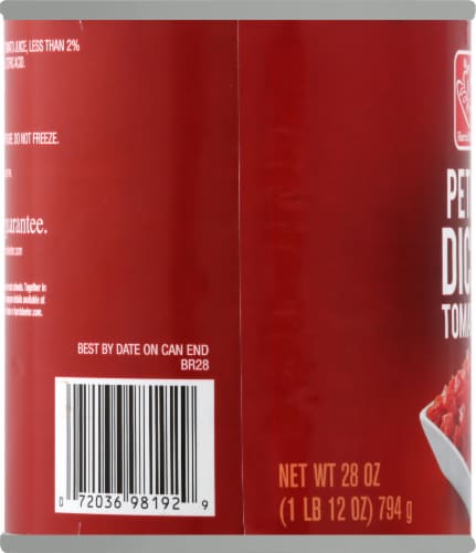 Harris Teeter™ Petite Diced Tomatoes Perspective: left