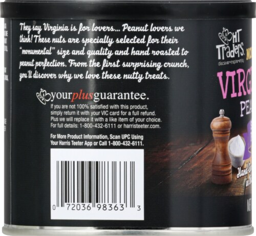 Harris Teeter™ Salt and Pepper Virginia Peanuts Perspective: left