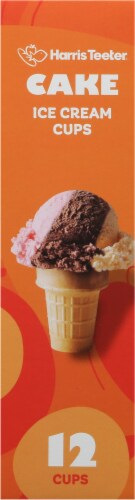 Harris Teeter® Cake Ice Cream Cups Perspective: left