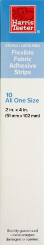 Harris Teeter® Latex Free Flexible Fabric Adhesive Strips Perspective: left