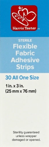 Harris Teeter™ Flexible Fabric Adhesive Strips Perspective: left