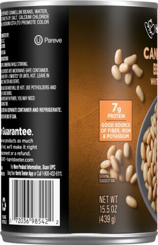 Harris Teeter® Cannellini White Kidney Beans Perspective: left