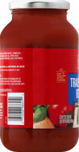 Harris Teeter Traditional Pasta Sauce Perspective: left