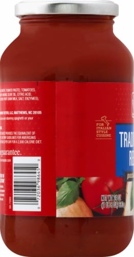 Harris Teeter Traditional Pasta Sauce Perspective: left