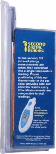 Harris Teeter™ Digital Ear Thermometer Perspective: left