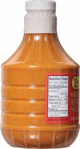 Mrs. Griffin's Original BBQ Sauce Perspective: left