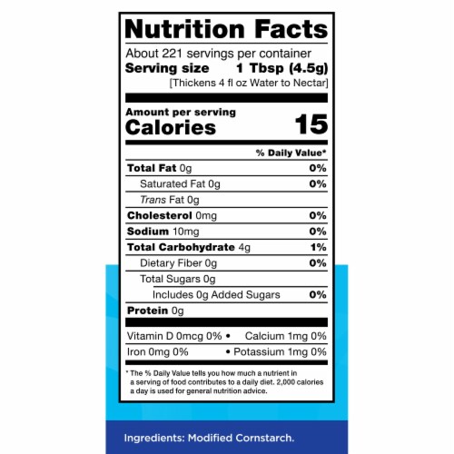 Thick-It® Original Concentrated Food & Beverage Thickener Perspective: left