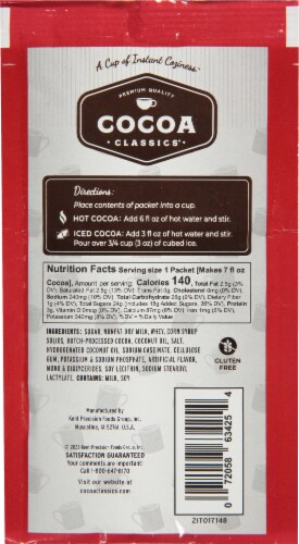 Cocoa Classics Raspberry & Chocolate Cocoa Mix Perspective: left