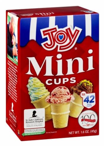 Joy® Mini Cups Perspective: left