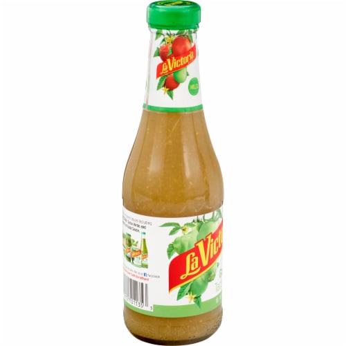 La Victoria Mild Green Taco Sauce Perspective: left