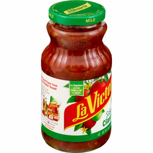 LA VICTORIA Mild Cilantro Salsa Perspective: left