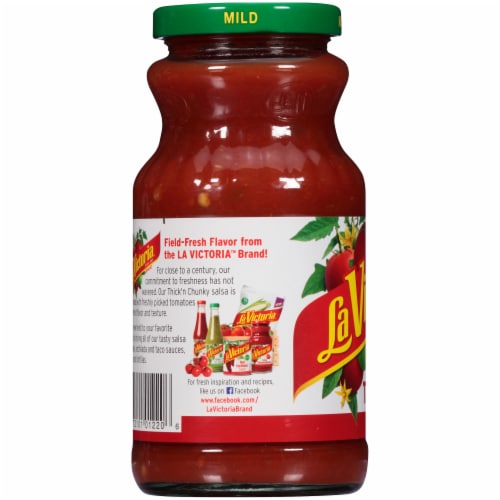La Victoria® Thick 'n Chunky Mild Salsa Perspective: left