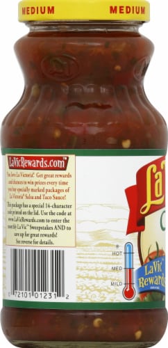 La Victoria® Medium Cilantro Salsa Perspective: left