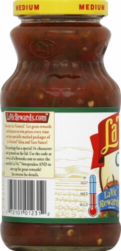 La Victoria® Medium Cilantro Salsa Perspective: left