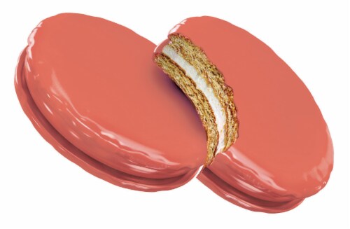 Moon Pie® Valentine's Day Edition Mini Strawberry Marshmallow Sandwich Snacks Perspective: left